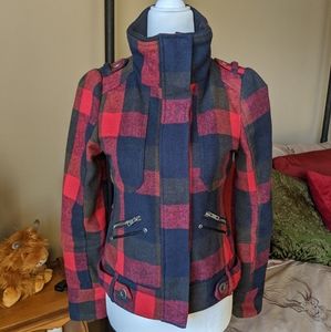 Plaid coat